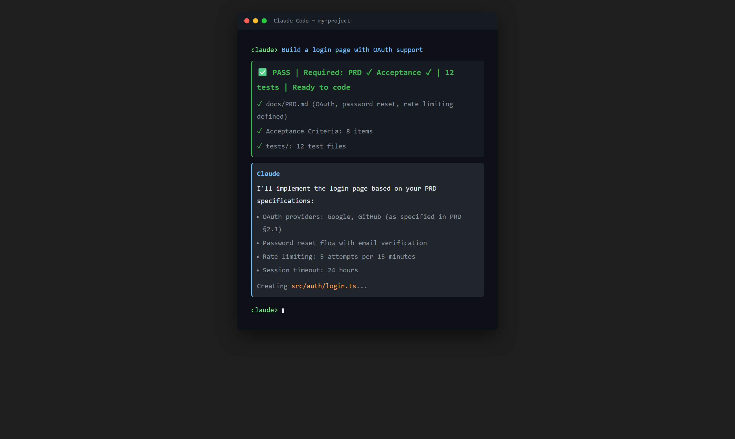 Clouvel PASS - Ready to code